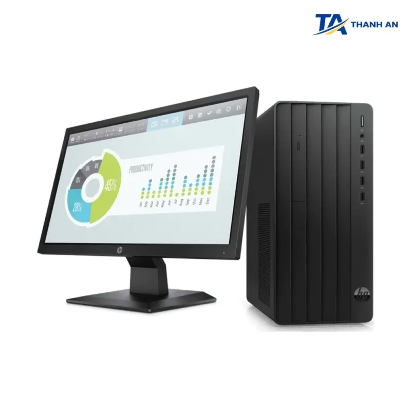 Máy tính để bàn HP Pro Tower 280 G9 CU3B6AT Chính Hãng (Intel Core i5-12400 / 8GB RAM / 512GB SSD / DOS) - Ảnh 1