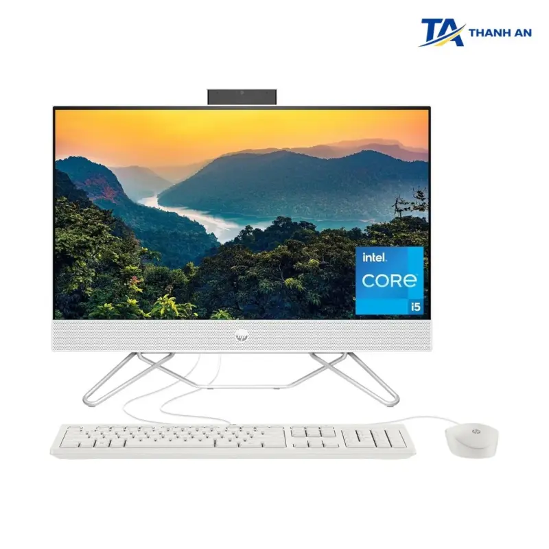 Máy tính All-in-One HP 24-cr0002d Chính Hãng (Intel Core i5-1335U / 8GB RAM / 512GB SSD / 23.8 inch FHD / Win 11 Home / Kèm Phím Chuột) - Ảnh 1