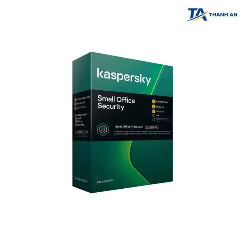 Phần mềm bảo mật Kaspersky Small Office Security (Bản quyền 5 Máy tính + 1 Máy chủ + 5 Di động / 1 Năm) - Ảnh 1