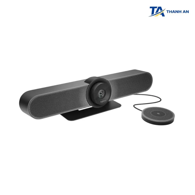 Camera hội nghị All-in-One Logitech MeetUp (4K Ultra HD, Micro & Loa tích hợp phòng họp nhỏ và vừa) - Ảnh 2