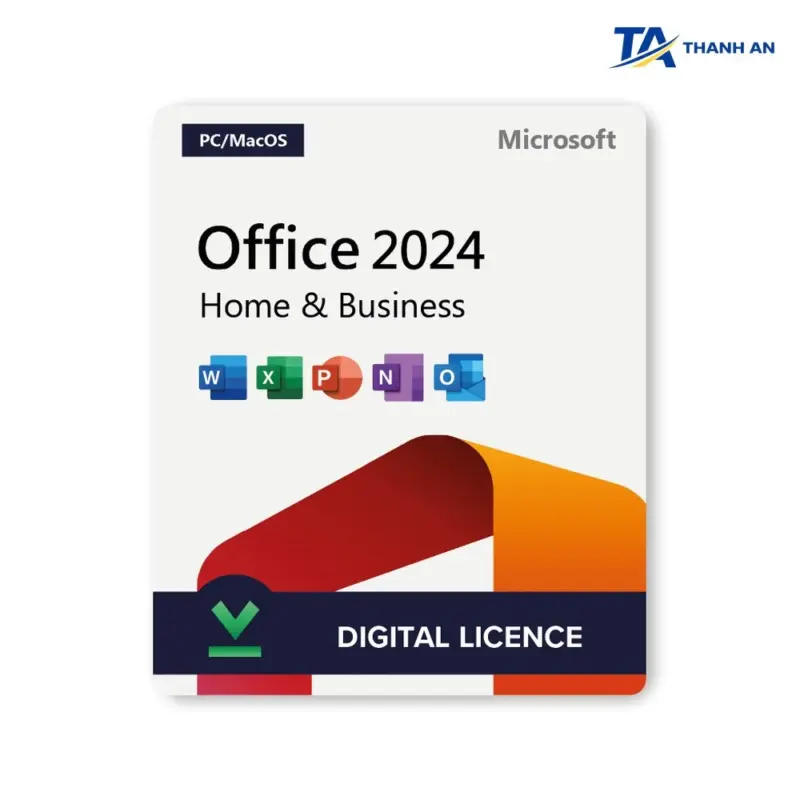 Phần mềm Microsoft Office Home & Business 2024 (Word, Excel, PowerPoint, Outlook / Vĩnh Viễn) - Ảnh 2