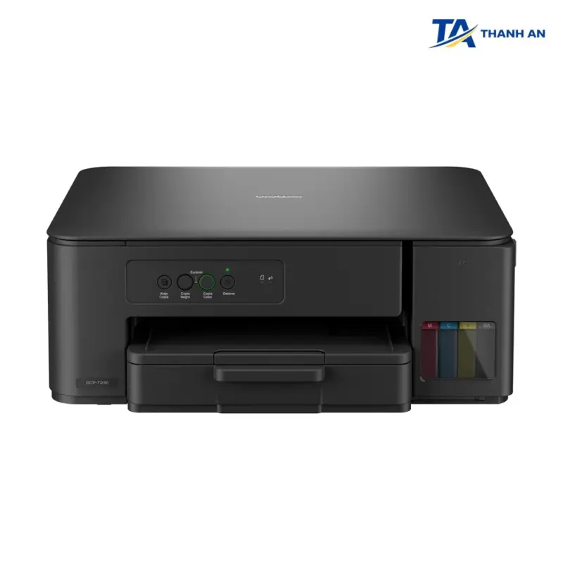 Máy in phun màu đa năng Brother DCP-T230 Chính Hãng (In/Scan/Copy, Bình mực Refill Tank, Khổ A4) - Ảnh 1