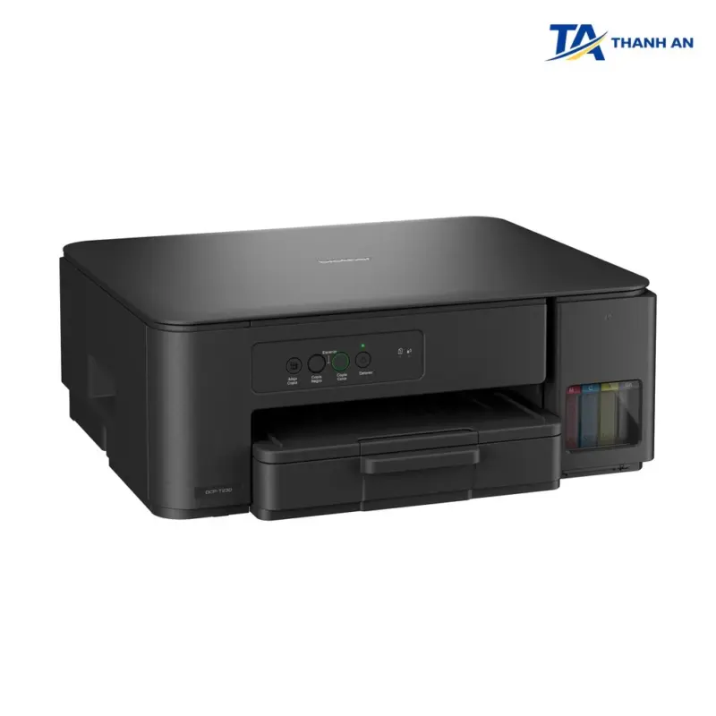 Máy in phun màu đa năng Brother DCP-T230 Chính Hãng (In/Scan/Copy, Bình mực Refill Tank, Khổ A4) - Ảnh 2