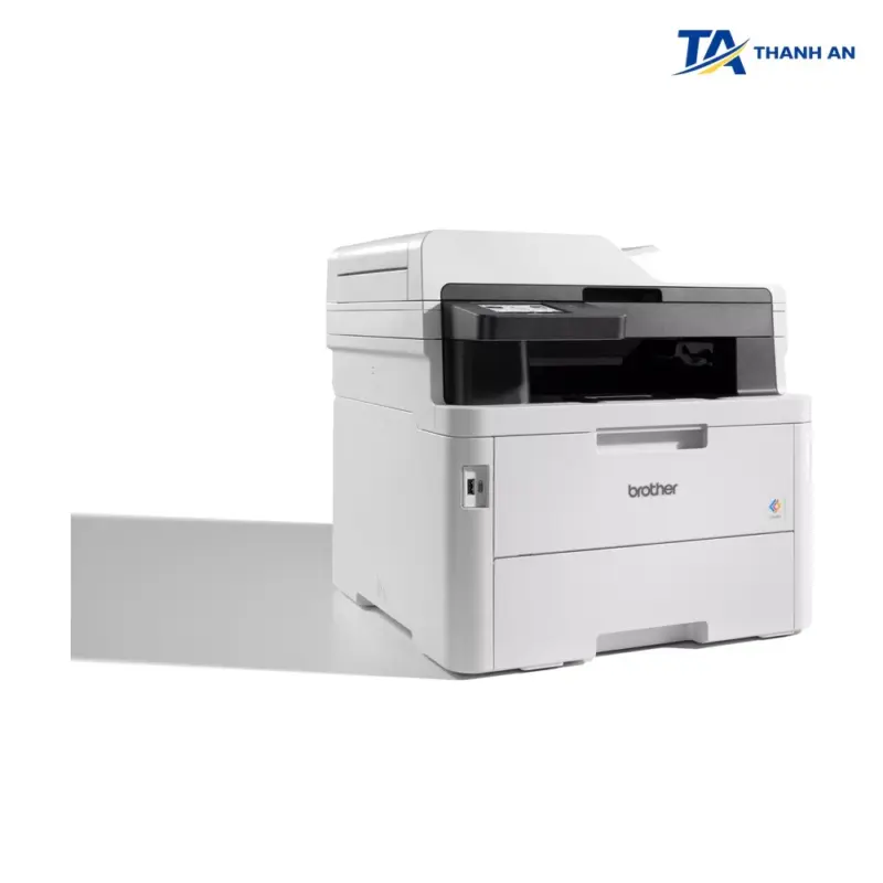 Máy in laser màu đa năng Brother MFC-L3760CDW Chính Hãng (In/Scan/Copy/Fax, Đảo mặt Duplex, Wi-Fi, ADF 50 tờ) - Ảnh 1