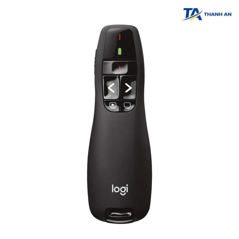 Bút trình chiếu không dây Logitech R400 chính hãng (Tia laser đỏ, Sóng 2.4GHz 15m) - Ảnh 1