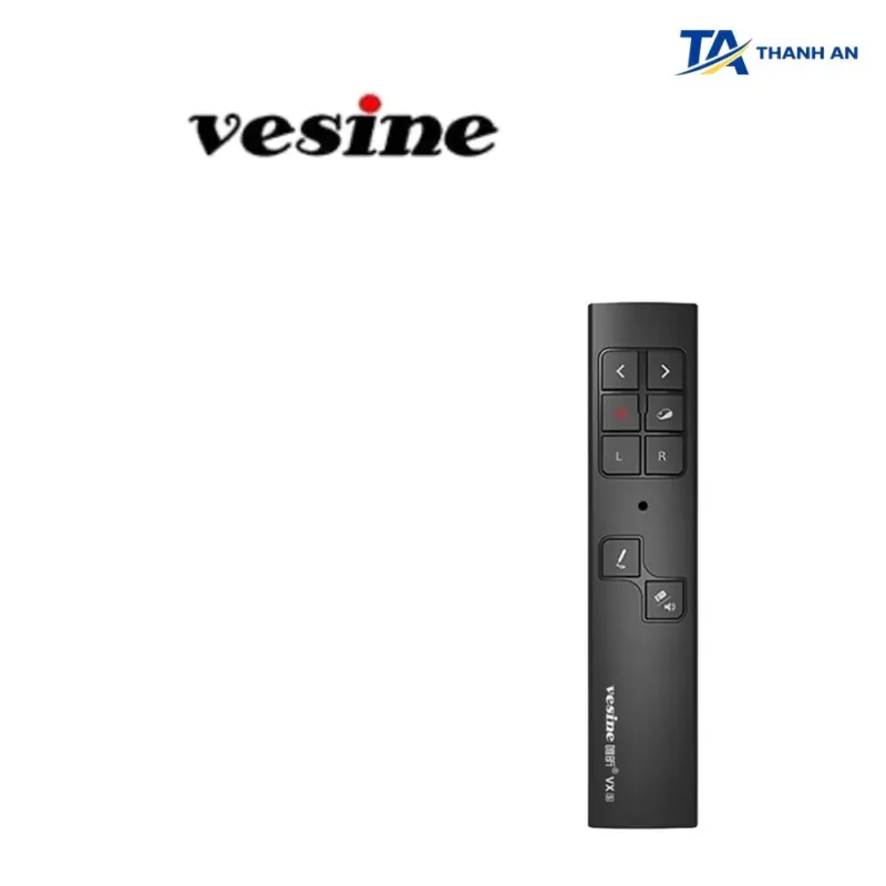 Bút chỉ laser lật trang slide Vesine PP-900 (Đầu thu USB gắn trong thân bút) - Ảnh 1