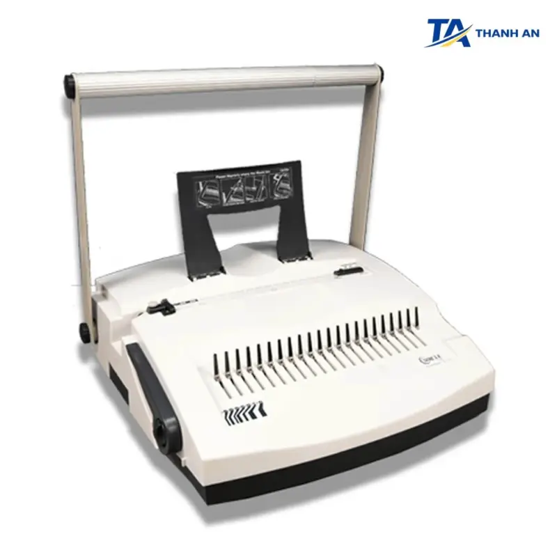 Máy đóng gáy lò xo xoắn ốc DSB CB-200 Chính Hãng (Khổ A4, Đục 15 tờ, Đóng 500 tờ) - Ảnh 1