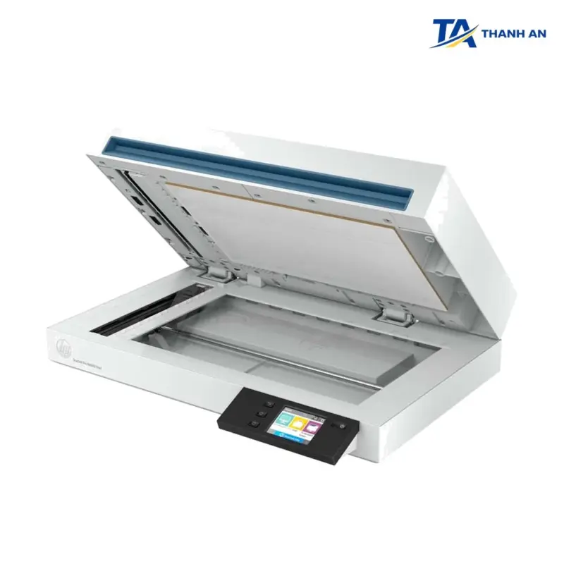 Máy scan chuyên dụng HP ScanJet Pro N4600 fnw1 Chính Hãng (Quét 2 mặt tự động ADF 100 tờ, Mặt phẳng Flatbed, LAN, Wi-Fi, 20G07A) - Ảnh 1