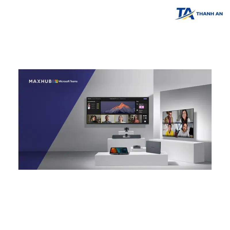 Màn hình tương tác hội nghị Maxhub V6 Classic 75 inch (Camera 48MP, 8 Micro tích hợp) - Ảnh 2