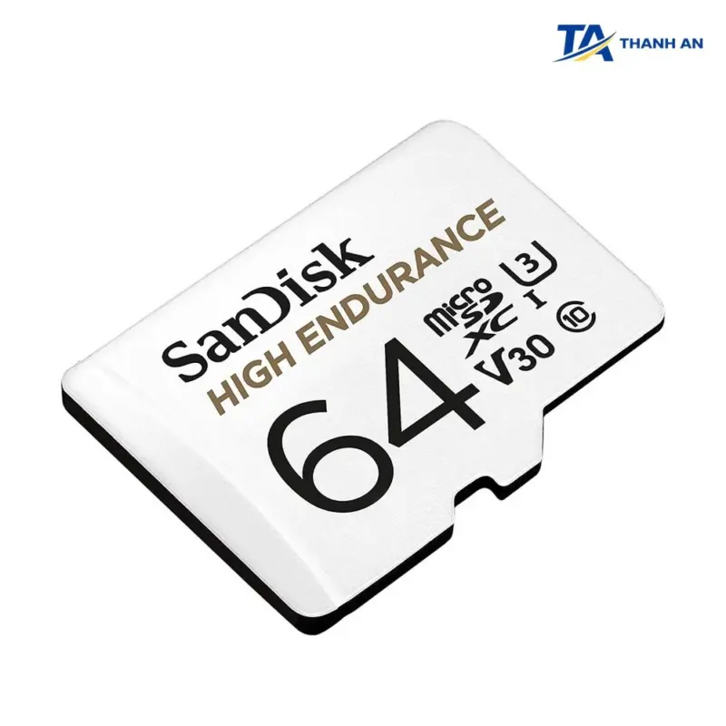 Thẻ nhớ SanDisk High Endurance microSDXC 64GB Chuyên Dụng Camera Giám Sát & Hành Trình - Ảnh 1