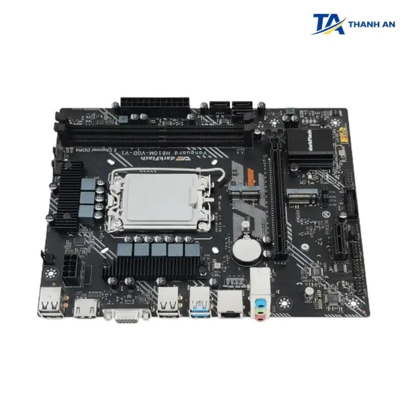 Bo mạch chủ Mainboard Darkflash H610M-VGD-V1 Chính Hãng (Socket LGA 1700 / M-ATX / Khe M.2 NVMe) - Ảnh 1